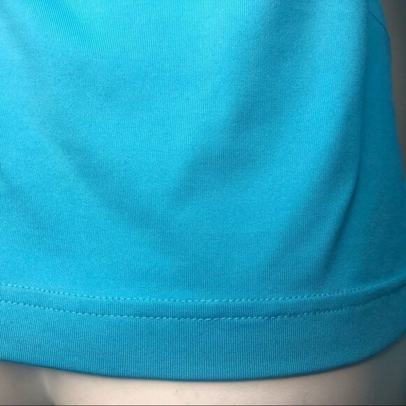 Adidas Light Blue Full Zip Long Sleeve Size Small Activewear - Picture 9 of 11